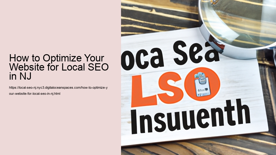 How to Optimize Your Website for Local SEO in NJ